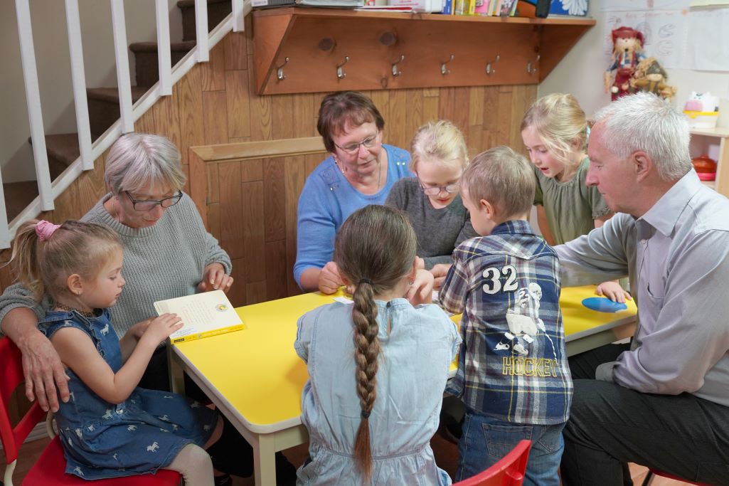 Activité grands-parents - enfants